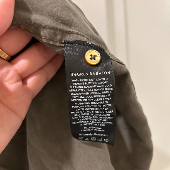 Babaton button up shirt - Picture 3 of 4